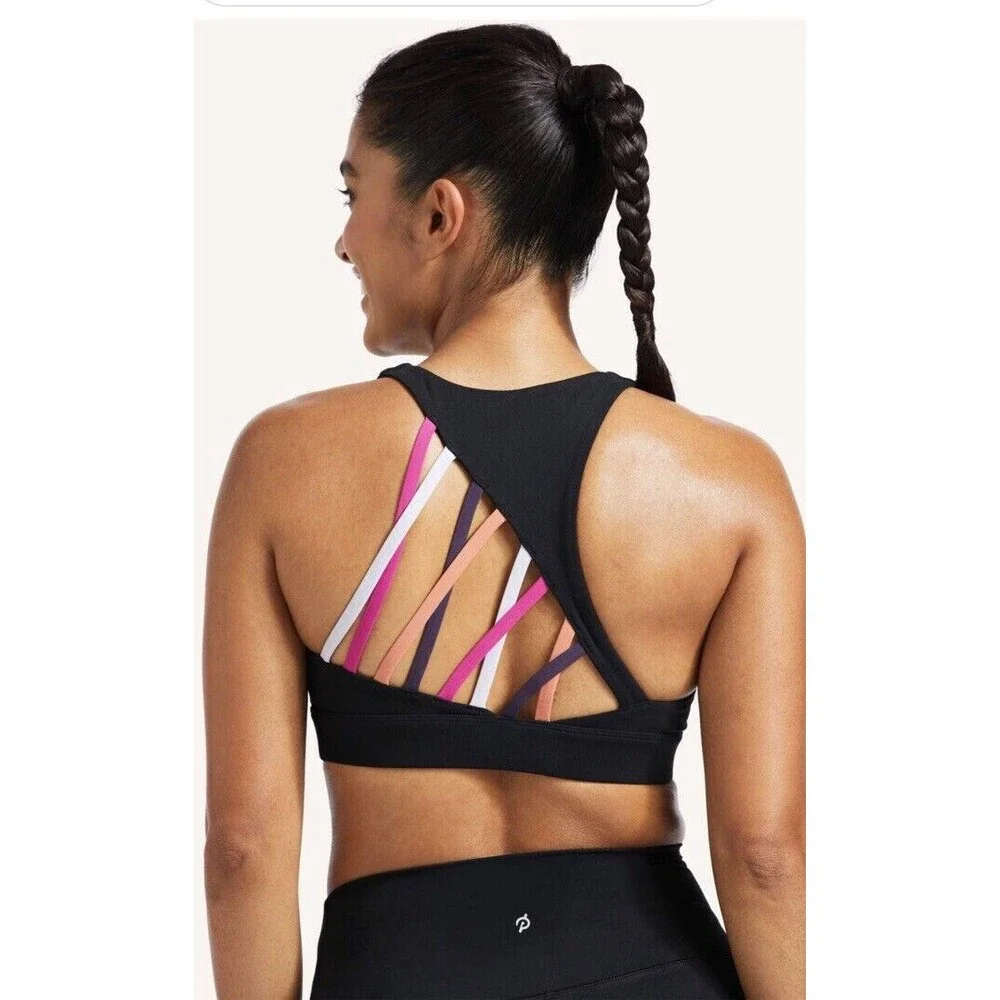 Peloton Strappy Sports Bra, Cadent, XS, Spin, Running, New! Retail $54